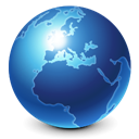 Internet - Blue icon